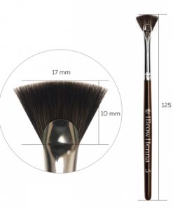 Brush fan-shaped for tapping BH Brow Henna No 5