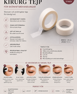 Kirurgtejp för fransförlängning, Lash Lift & skönhetsbehandlingar