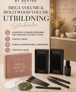 Mega Volume och Hollywood Volume-utbildning i Stockholm – By Bexter Beauty Academy