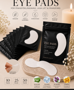 Eye Pads för Fransförlängning, Lash Lift & Fransfärg – Supertunna & Återfuktande