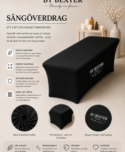 By Bexter Sängöverdrag – elegant skydd för skönhets- & massagebäddar