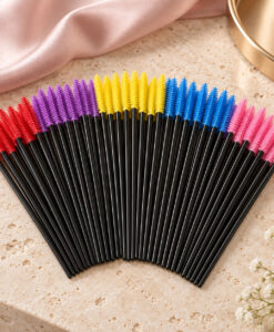 Mascaraborstar i silikon – 50-pack