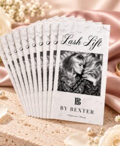 By Bexter Lash Lift skötselråd och kundkort för eftervård 10-pack