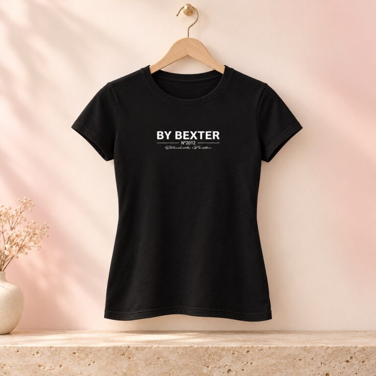 Svart By Bexter T-shirt i premium produktmiljö