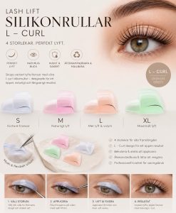 Lash Lift Silicon Rullar L Curls