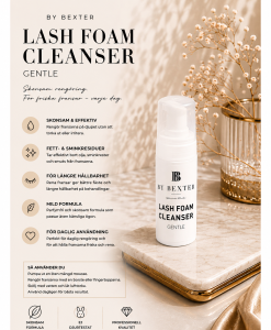 By Bexter Lash Foam Cleanser GENTLE