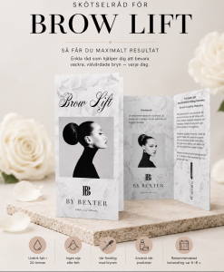 By Bexter Brow Lift Skötselråd – Kundkort för Eftervård 10-pack