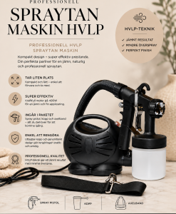 Professionell Spraytan Maskin HVLP 400W – Kompakt & Effektiv för Salong