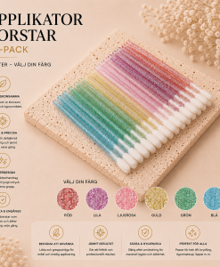 Applikatorborstar borstar färgade 50-pack