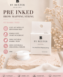 By Bexter Brow Mapping-tråd – förfärgad, 10 m - Vit
