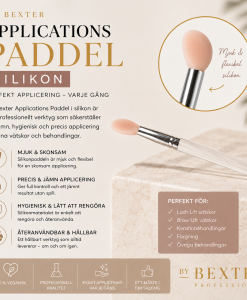 Applikatorborste med Silikon paddel