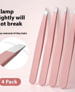 Pincett set 4-pack Rosa