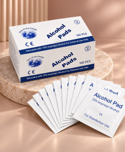 Alkoholservetter 70% Isopropylalkohol – 100-pack