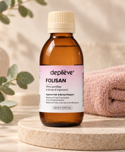 Depilève Folisan 150 ml – Eftervård vid Inåtväxande Hår