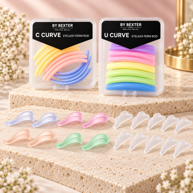 By Bexter Lash Lift Shield Collection med C Curve, U Curve, L Curve och Moln silikonrullar