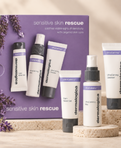 Dermalogica Sensitive Skin Rescue Kit i lila förpackning