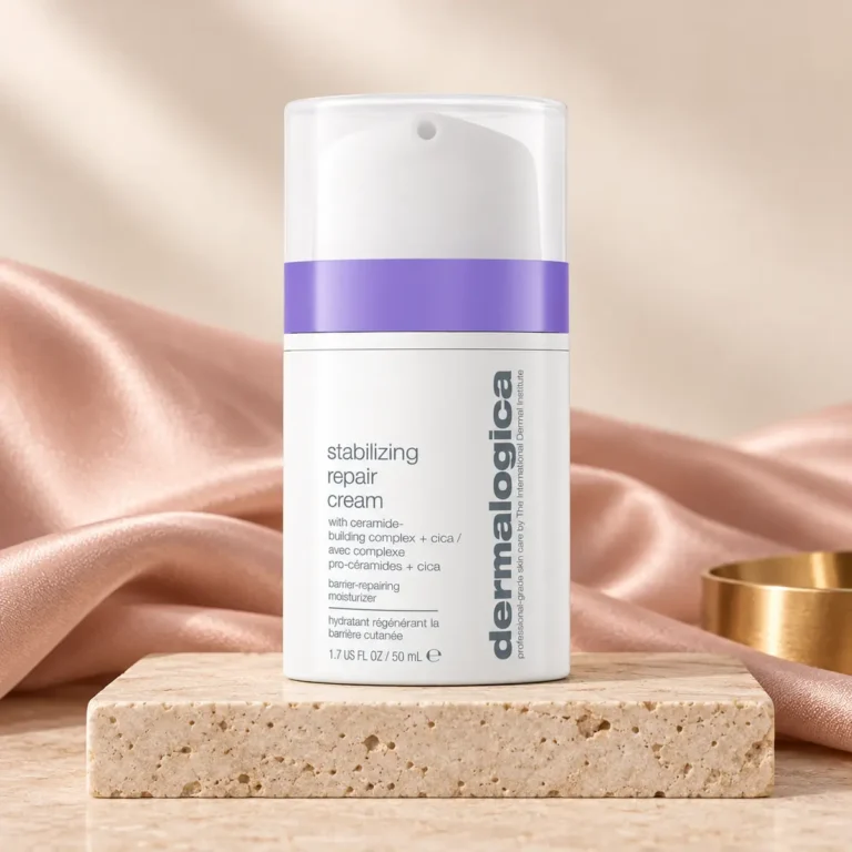 Dermalogica Stabilizing Repair Cream 50 ml i exklusiv beige och puderrosa miljö