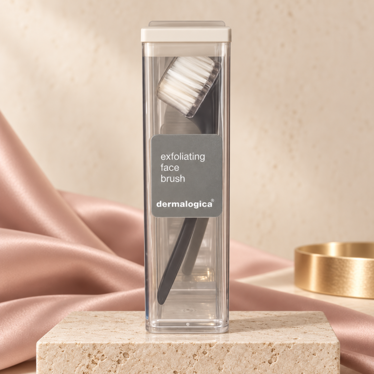 Dermalogica Exfoliating Face Brush i transparent förpackning