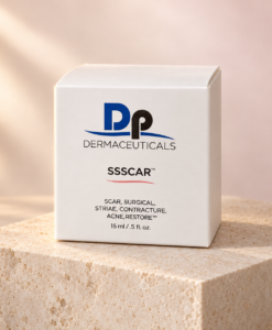 Dp Dermaceuticals SSSCAR 15 ml på kalkstenssockel