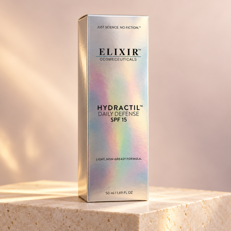 Elixir Hydractil Daily Defense SPF 15 50 ml i silverkartong