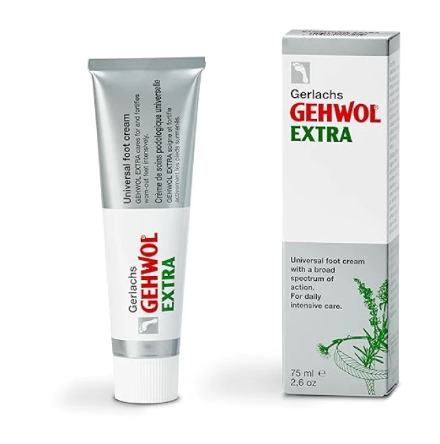 GEHWOL Extra fotkräm 75 ml för daglig fotvård