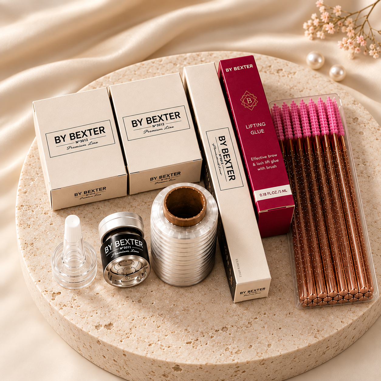 By Bexter Brow Lift Startkit Basic med keratin för professionell behandling