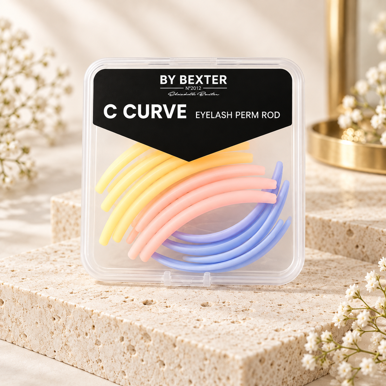 By Bexter C Curve silikonrullar för professionell Lash Lift