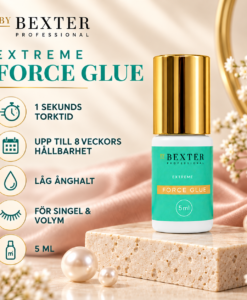 By Bexter FORCE franslim 5 ml med 0,5 sekunders torktid för professionell fransförlängning