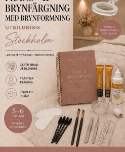 Frans- och brynfärgning med brynformning – utbildning i Stockholm