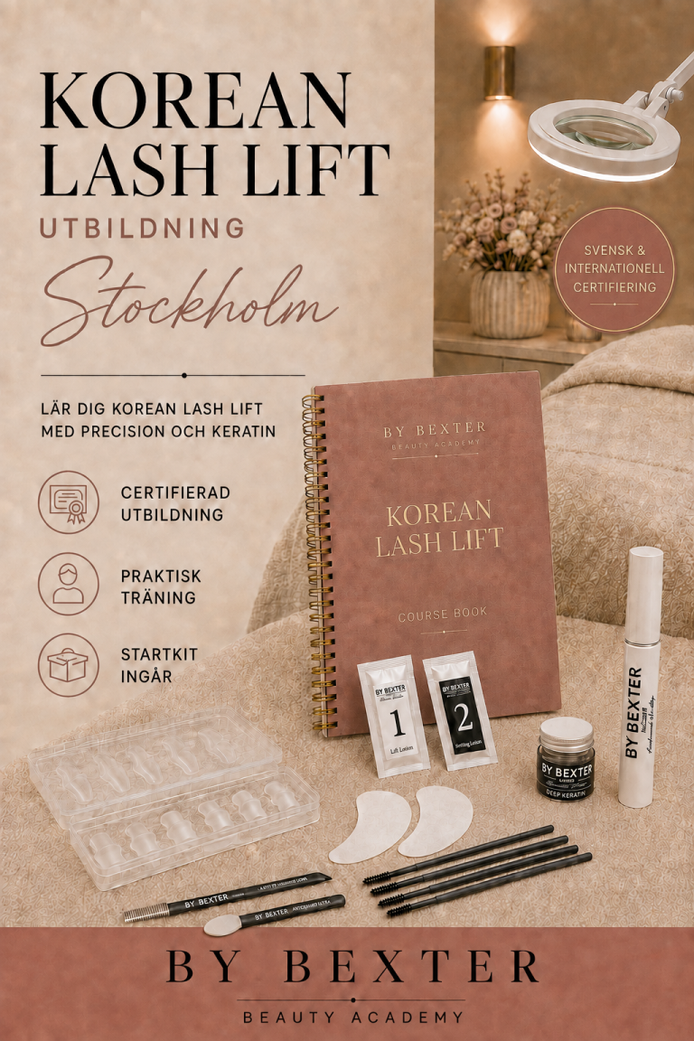 Korean Lash Lift-utbildning i Stockholm – certifierad kurs