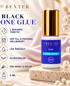 By Bexter ONE GLUE franslim 5 ml med 0,5 sekunders torktid för professionell fransförlängning