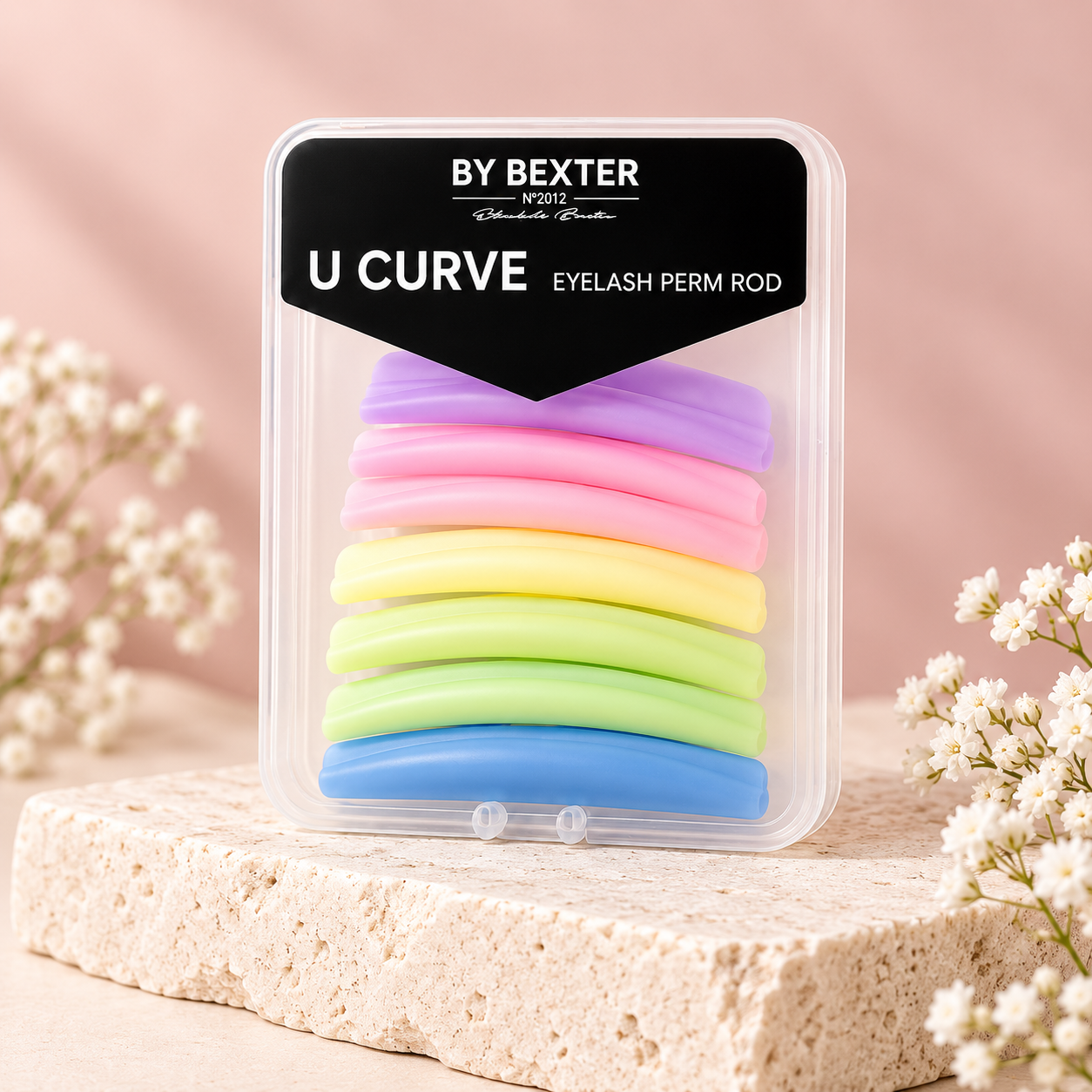 By Bexter U Curve silikonrullar för professionell Lash Lift