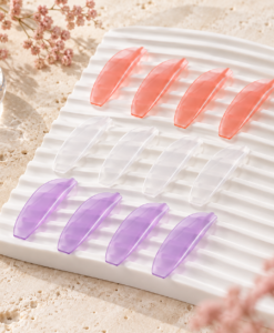 Platta silikonsköldar för professionell Korean Lash Lift