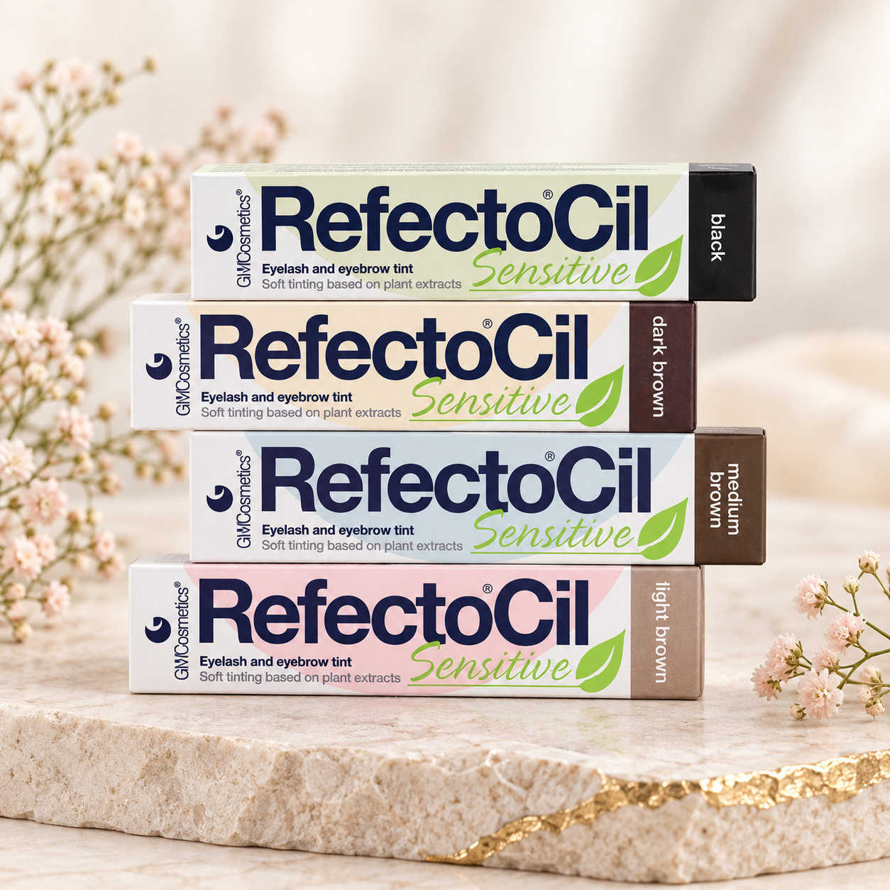 RefectoCil Sensitive ögonbryns- och fransfärg för professionell färgning